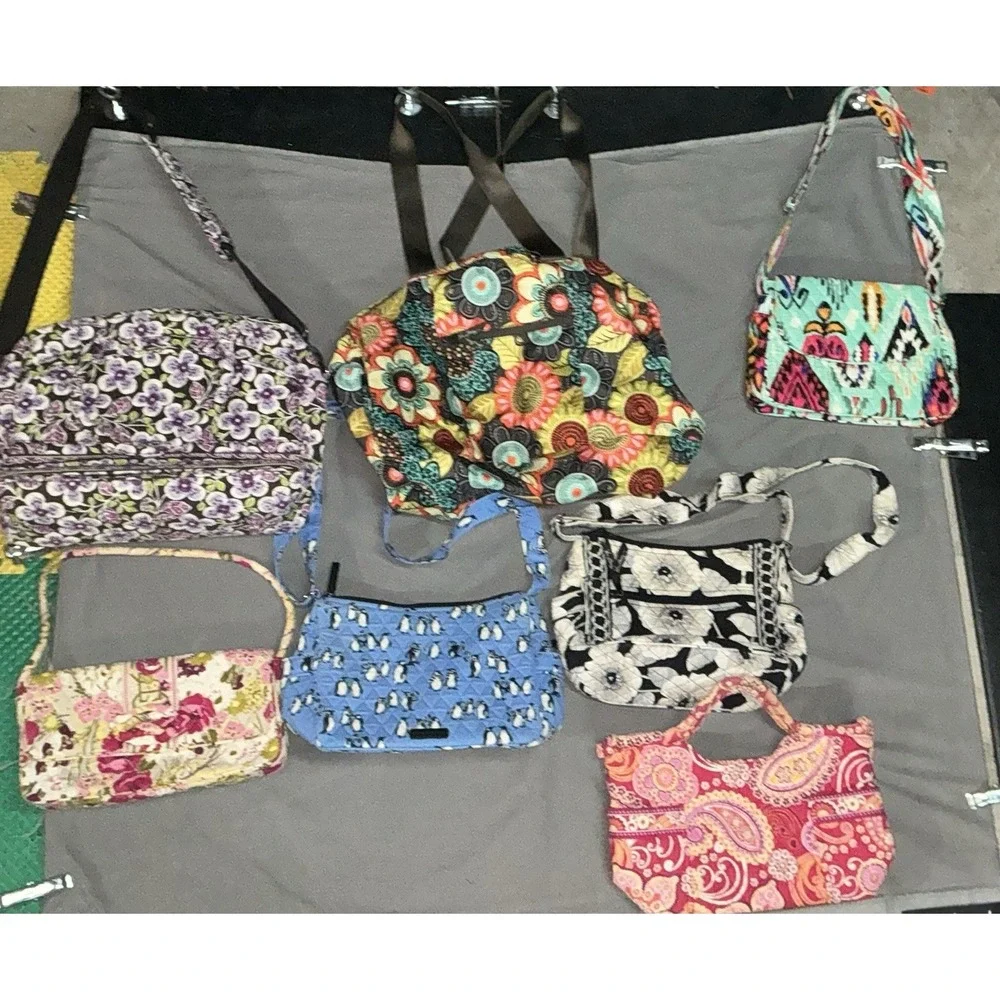 Vera Bradley Bags Purses Wallets  Accessories Lot Of 20 All Sizes EUC